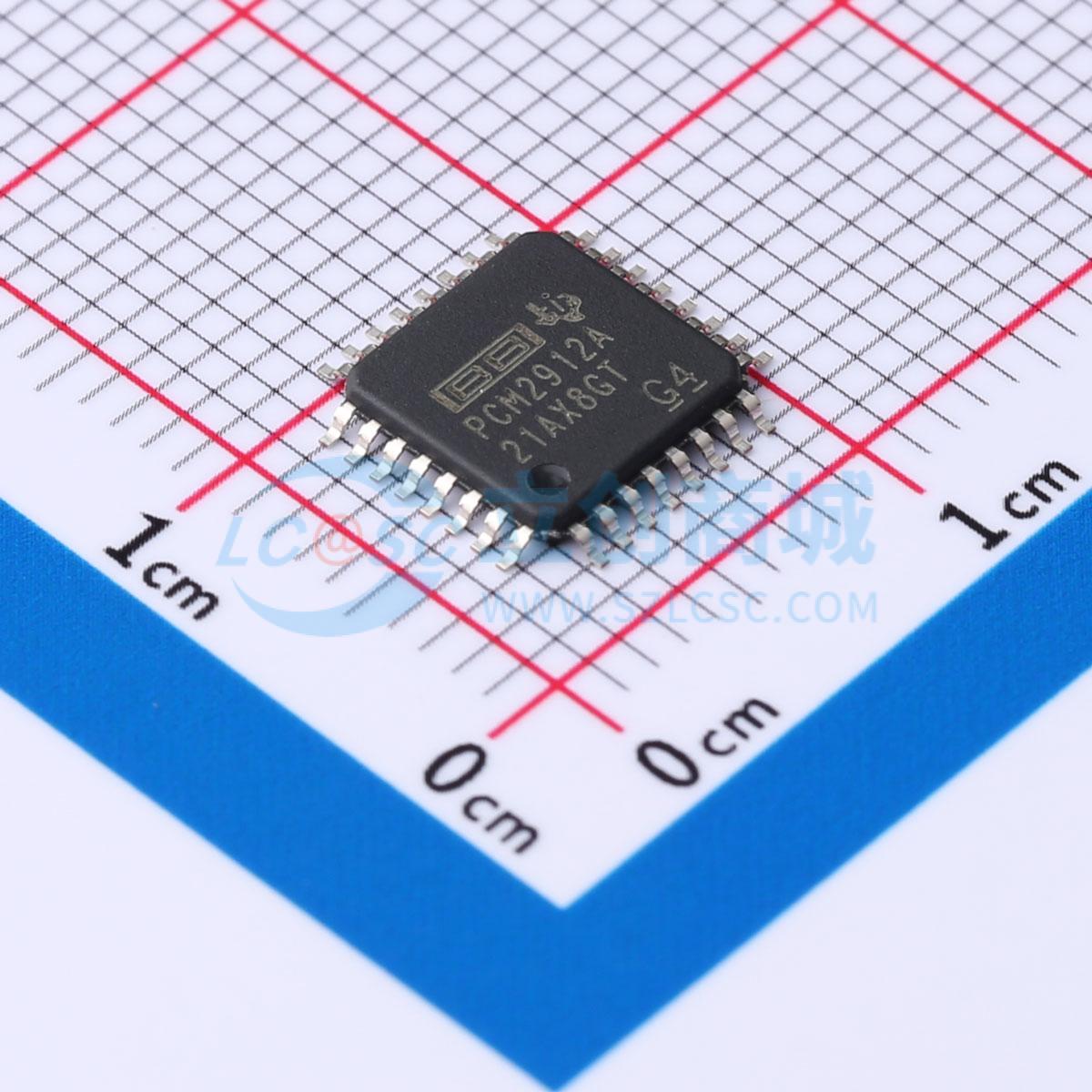 PCM2912APJT TQFP-32(7x7) 音频接口芯片 全新现货