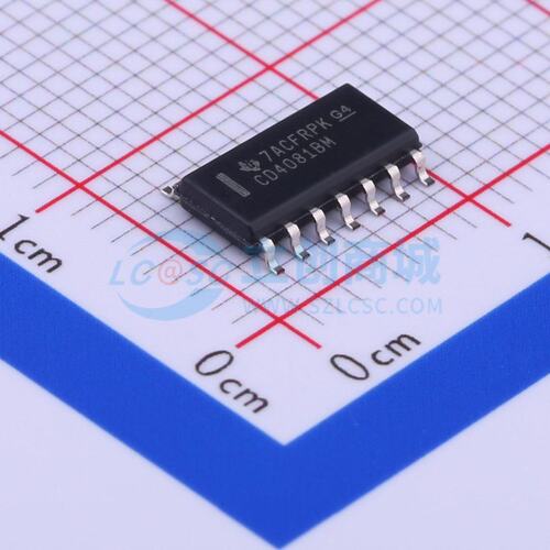 CD4081BM SOIC-14 全新原装 TI(德州仪器)
