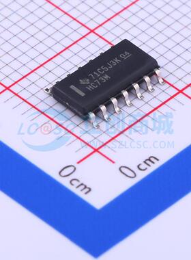 CD74HC73M96 SOIC-14 全新原装 TI(德州仪器)