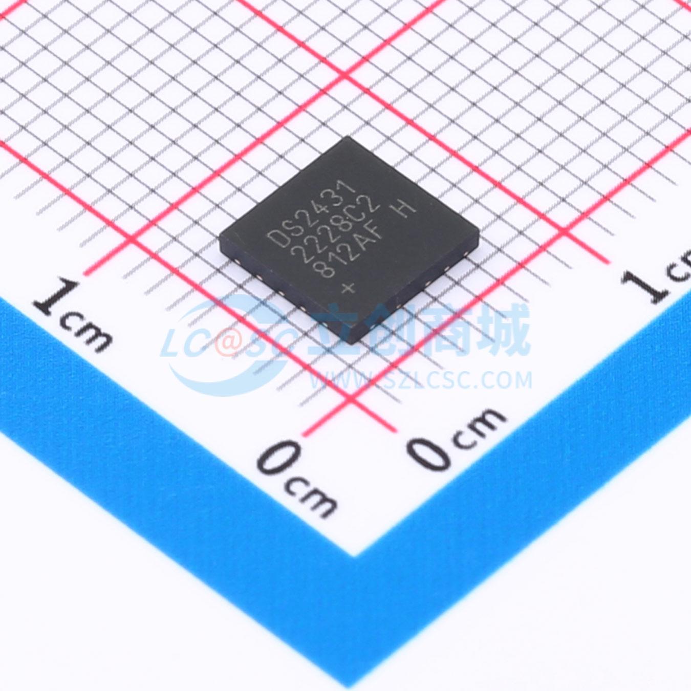 DS2431G+T&R SFN-2(6x6) EEPROM 全新现货