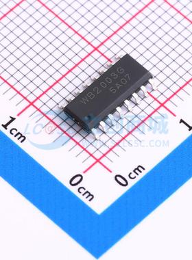 WB2003F Waferbest(匠芯微) SOP-16 达林顿晶体管阵列 现货