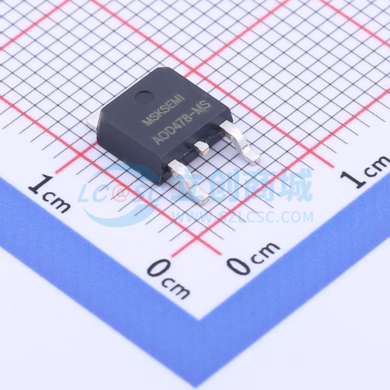 AOD478-MS MSKSEMI(美森科) TO-252 场效应管 现货