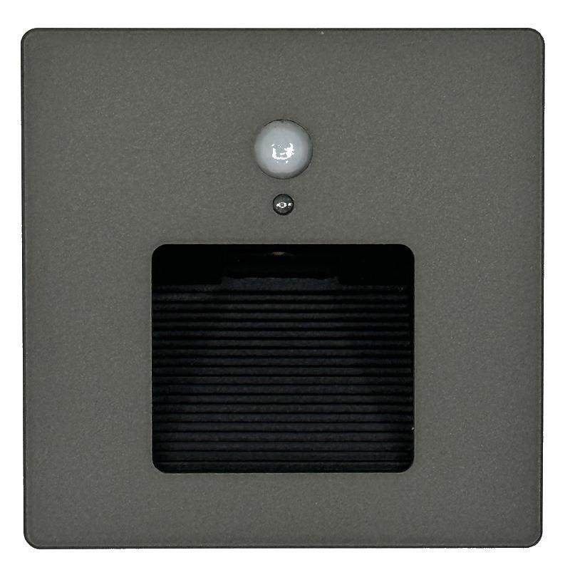 86户外感应地脚灯内嵌入式ip67级防水过道走廊楼梯台阶踏步照明灯