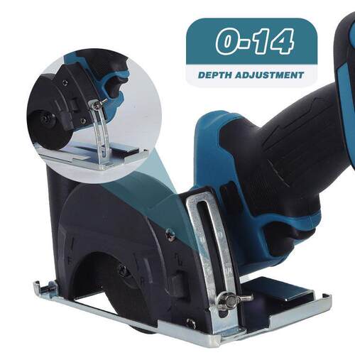 3英寸无刷电动14601圆锯切割21V大切割机电锯木工具理机石带磨护