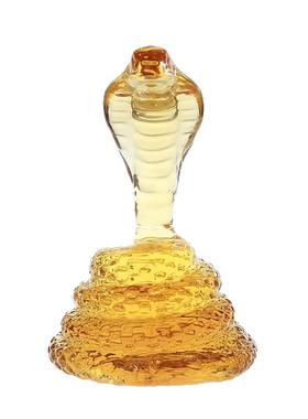 十玻二生肖蛇CLW型高硅璃艺酒瓶动物白酒硼瓶空酒工瓶红酒瓶生肖