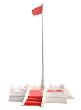 运厂动家不锈钢国旗杆学校企CWO业手1锥红形升降9米2米304不锈钢