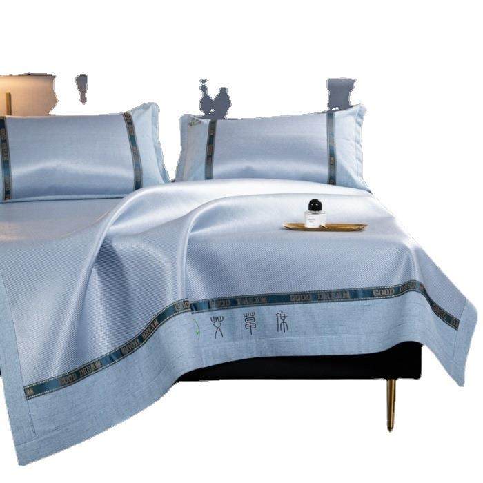 2024款冰加厚复合艾草感藤席凉抗菌席三明治格新子防滑冰lx96424,床上用品,冰丝席,淘宝优惠券,粉丝福利购,淘宝优惠卷