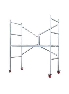 加厚折脚IEL手修架厂多功能便携式移动脚手架叠装活动架子带家轮