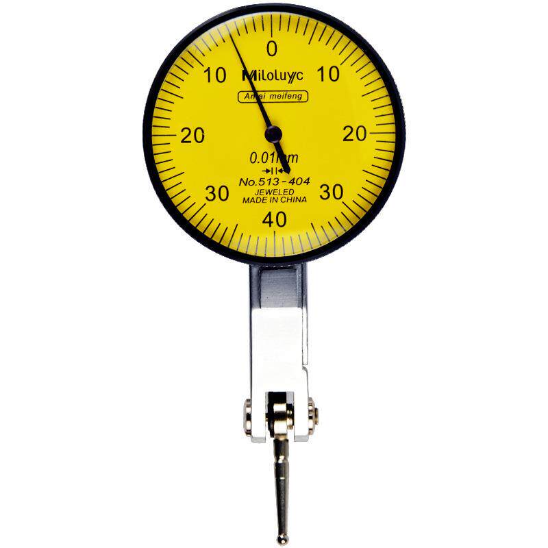 百分表0-0.8mm0.01防震防水小较表较表仔机械式杠杆百分表