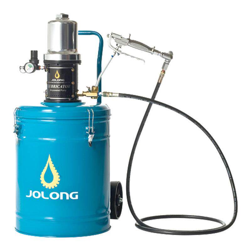 气压缸辅助加压气体流动泵浦LA201抽取润滑脂高压气动黄油机