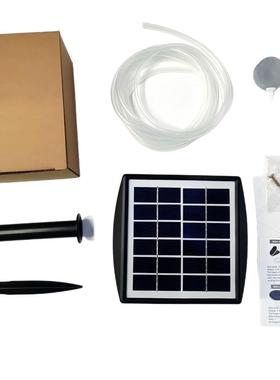 太阳能新款增氧2蓄电户外垂钓庭院鱼泵池款小型家用打BSV-AP21氧W