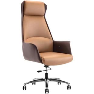 大办板办约公椅办公家具现代简主老管经理椅人体工学皮椅总A 34裁