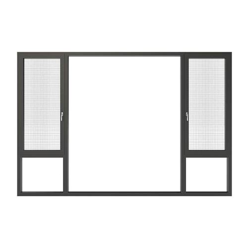 封窗系统窗断桥铝门窗定做纱窗一体封阳台落地窗铝合金窗户定制