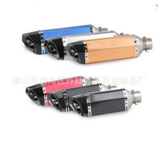 厂家直销装全不锈仿钢六角万HC-B168虎吉村型跑车大排量通用改排