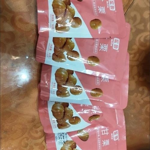 板栗仁即食去皮栗子仁熟制50g油栗仁甘栗仁孕妇坚果零食整箱