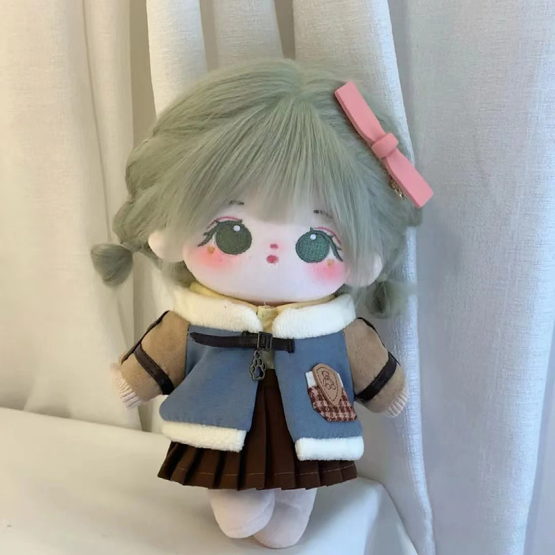 棉花娃娃丸菜20cm无属性毛绒公仔女娃送同学女生闺蜜礼物人形玩偶