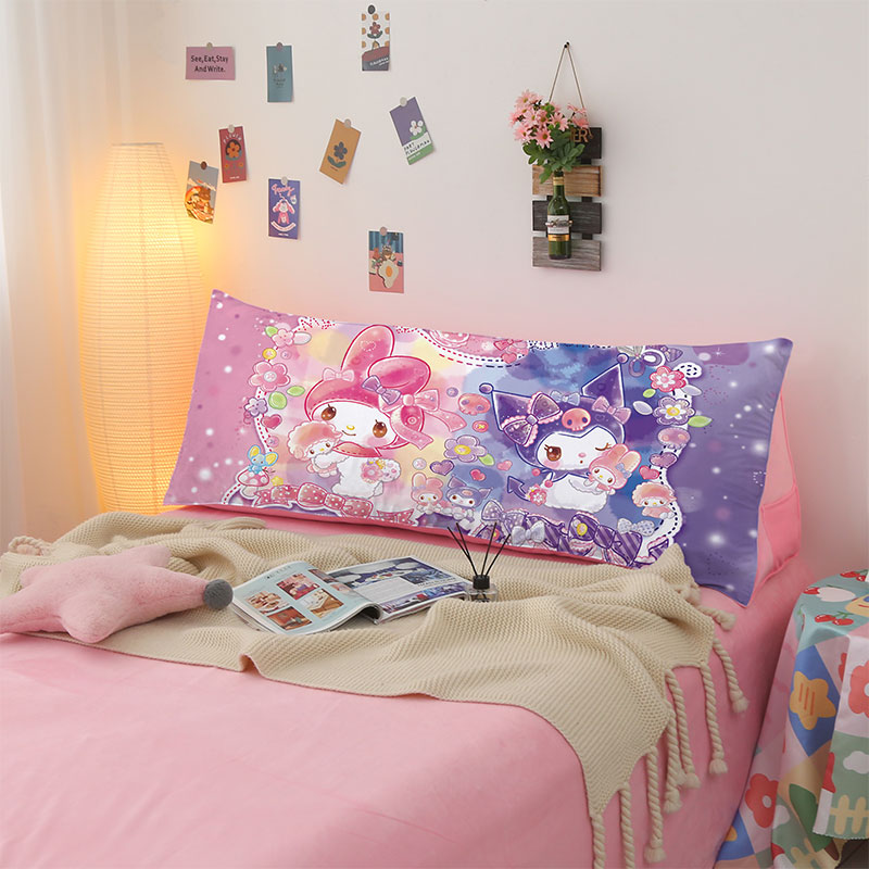 卡通三丽鸥少女心靠背儿童房榻榻米卧室库洛米可拆洗床头软包靠枕,居家布艺,床头靠垫,淘宝优惠券,粉丝福利购,淘宝优惠卷