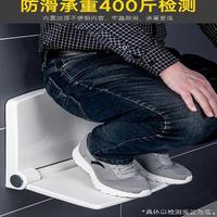 浴室壁挂式凳椅淋浴房沐浴玄关洗澡坐凳子防滑墙座椅卫生间折叠凳