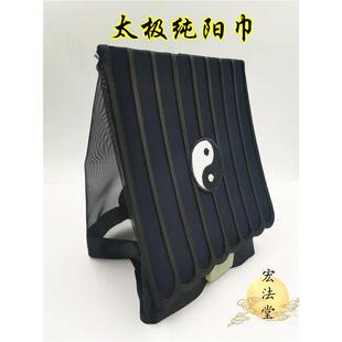 新款道帽子 太极纯阳巾 道士帽子 道帽 正一派道帽 网纱帽 九梁巾