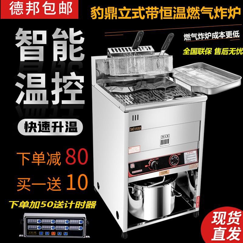 德国豹鼎燃气商用炸炉大