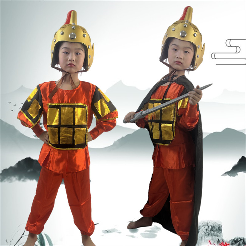 儿童版西游记天兵天降舞台演出服