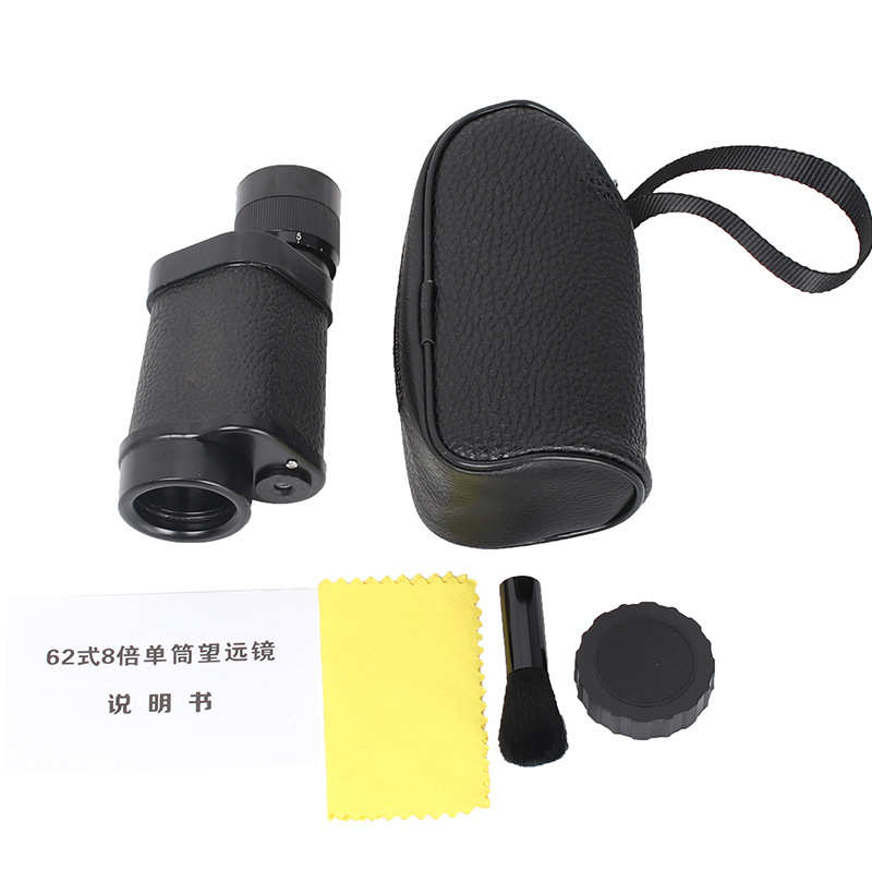62式单筒迷你望远镜高倍高清一万米户外夜视专业测距8倍望眼镜
