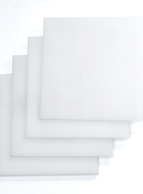 食品级白色pp板加工铝塑加厚耐磨耐力板材承重尼龙硬桌板ppc板块