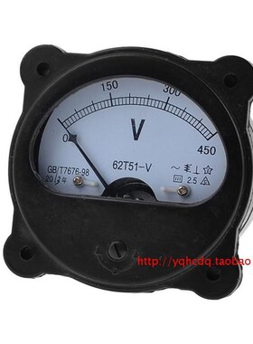 指针式交流电流表62T51-10A 30A 50A 100/5A 200/5A规格齐全80MM