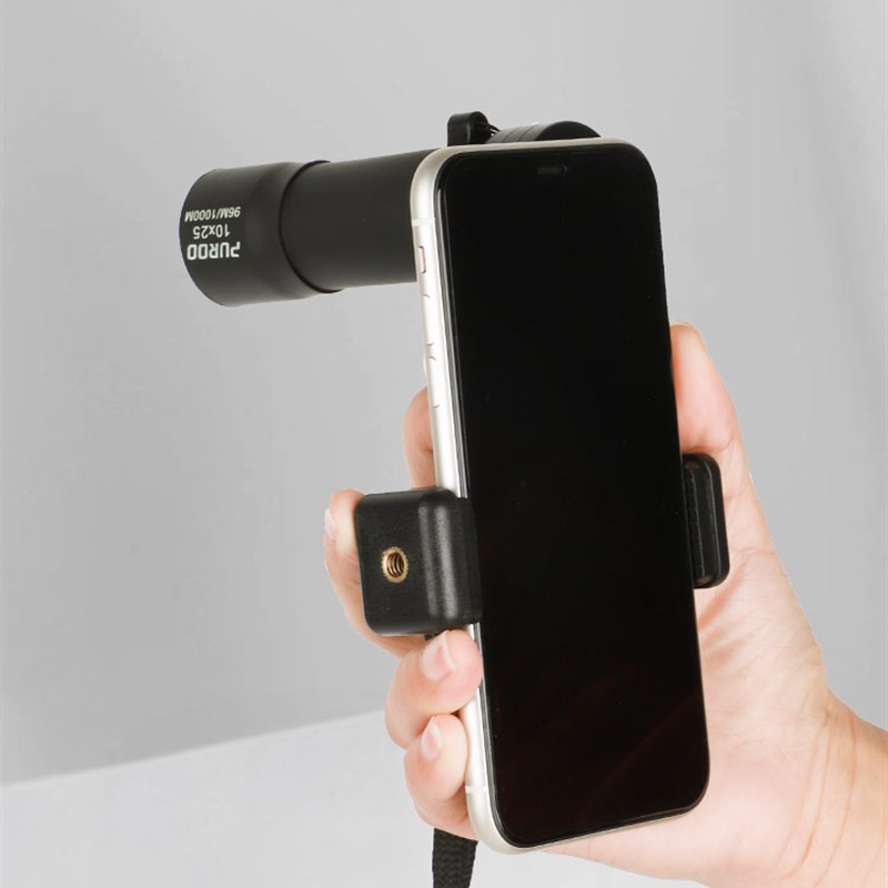 迷你手机单筒望远镜小型高清高倍夜视式便携人体演唱会袖珍望眼镜