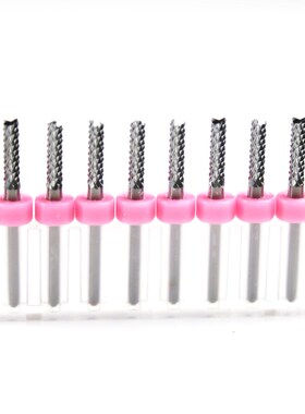 PCB玉米合金钨钢小铣刀雕刻机CNC铣刀0.3-1.2/0.8-3.175mmPCB铣刀