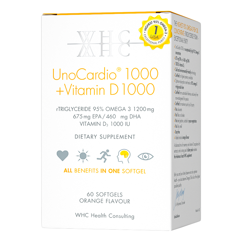 WHCUnoCardio小千金高纯度鱼油