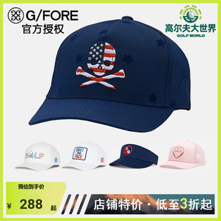 【清仓特价】GFORE高尔夫球帽G4无顶帽遮阳透气帽男女士帽子