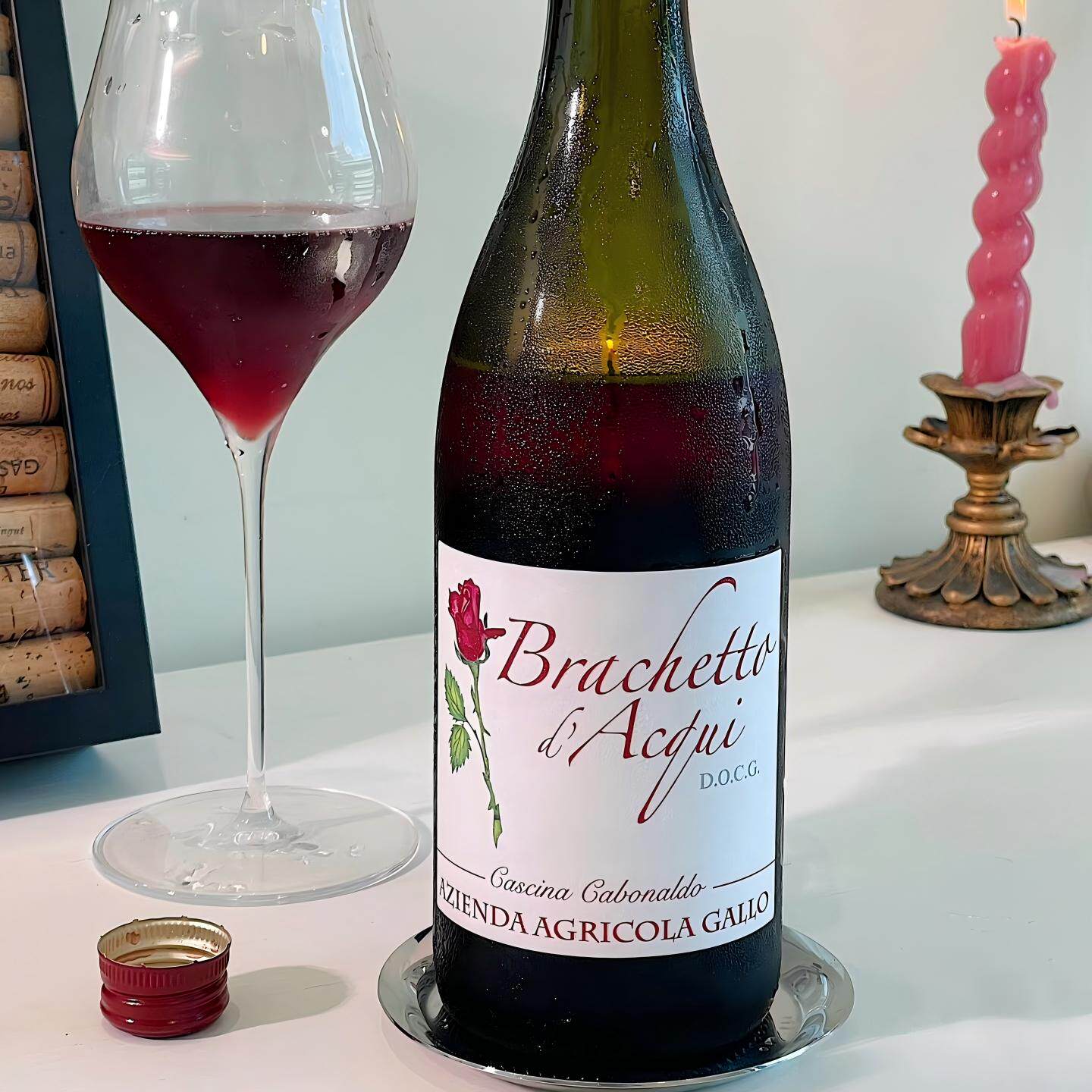 玫瑰花香爆汁 意大利布拉凯多甜红起泡酒%莫斯卡托甜白气泡葡萄酒