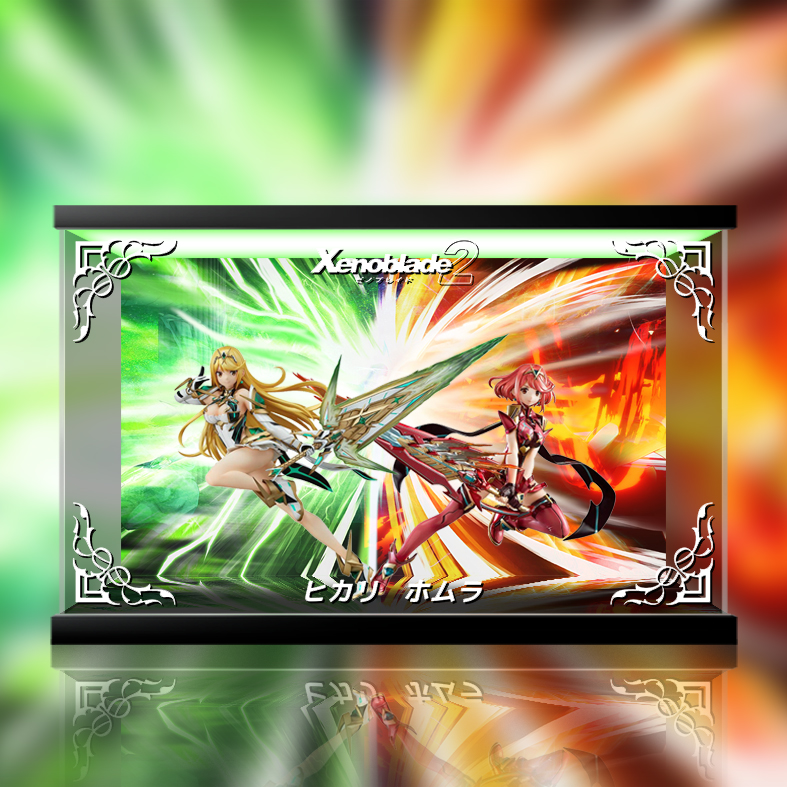 【方正】异度神剑2 异度之刃2 天之圣杯 光焰手办 双人展示盒