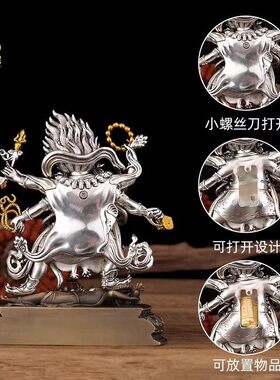 藏式六臂玛哈嘎拉佛像