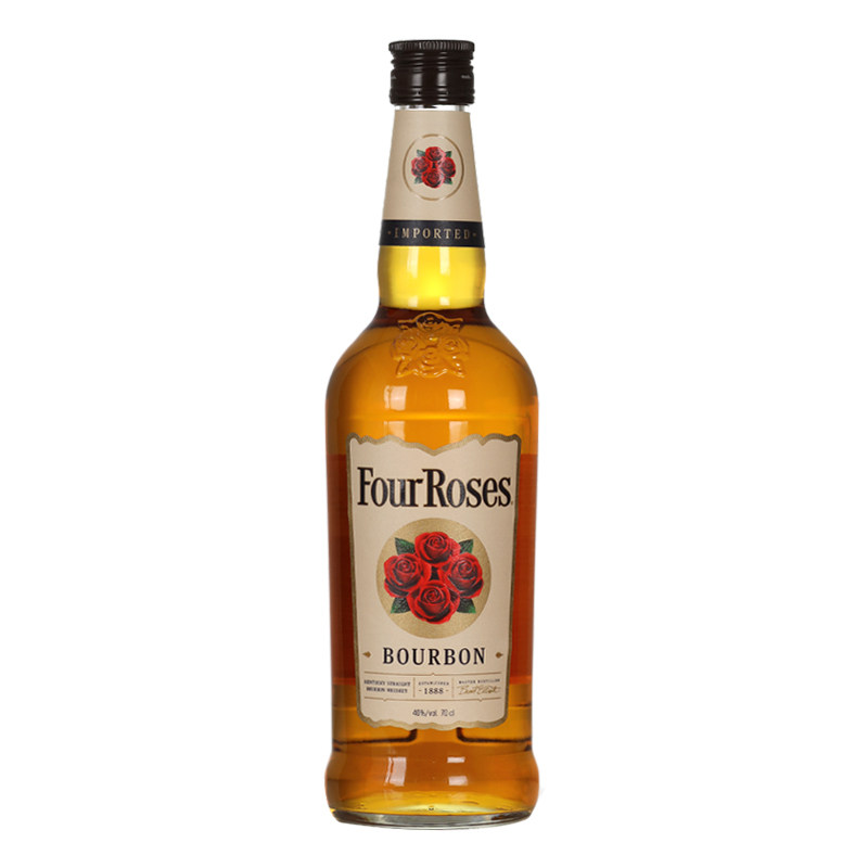 四玫瑰威士忌 Four Roses Whisky 肯塔基波本进口洋酒基酒700ml