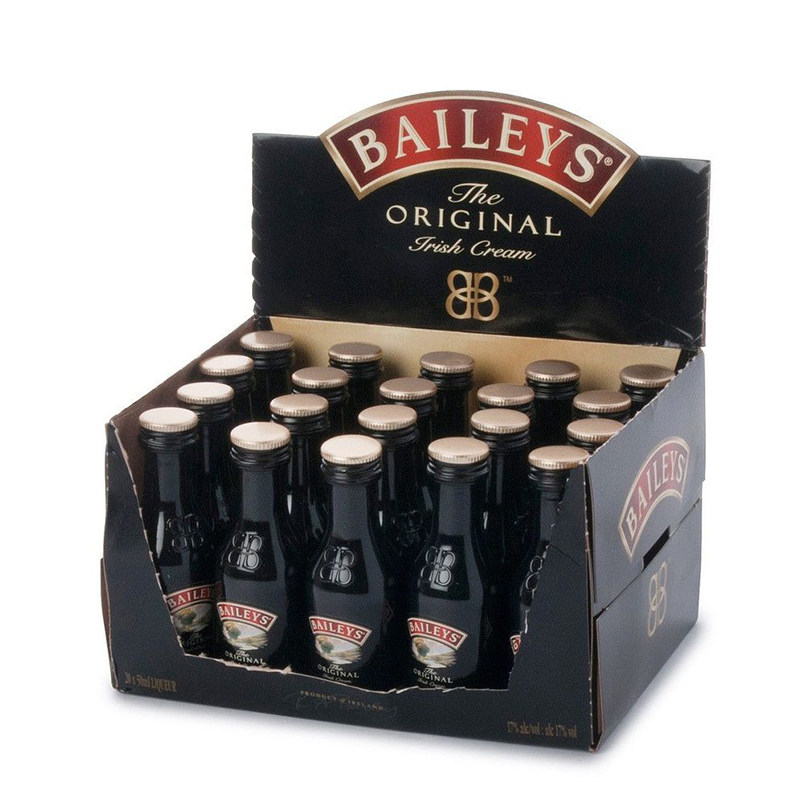 Baileys百利甜酒原味奶油力娇酒洋酒小瓶小样酒办酒版50ml 20瓶,酒类,力娇酒/Liqueur,淘宝优惠券,粉丝福利购,淘宝优惠卷