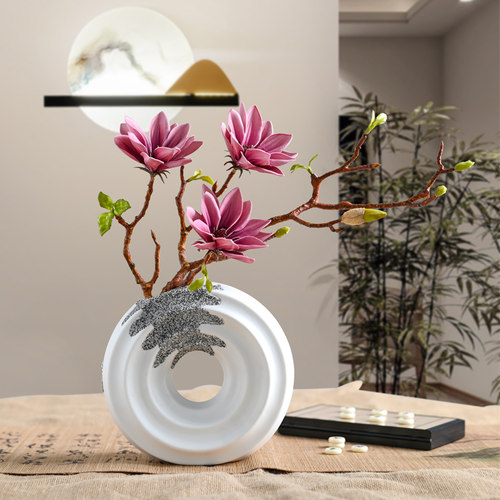 假花彷真花摆设花艺家居饰品创意摆件装饰花塑料花束客厅餐桌摆件