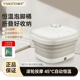 氧芬泡脚桶加热恒温小型家用小白桶宿舍洗脚盆折叠按摩足浴盆
