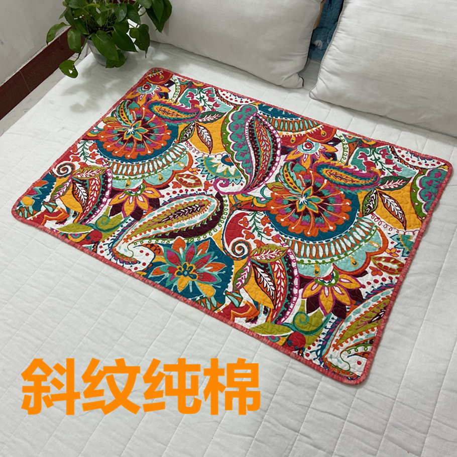 纯棉床护垫绗缝工艺厂家直销