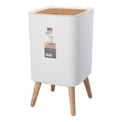 房圾桶家用厨余盖卫生间办带公室客厅YY88135厨大垃容量纸篓收纳