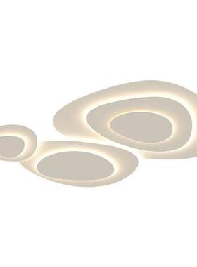 全光谱护眼客吸顶灯奶厅油风卵OVL石智能书孩房男女鹅孩浪漫卧室