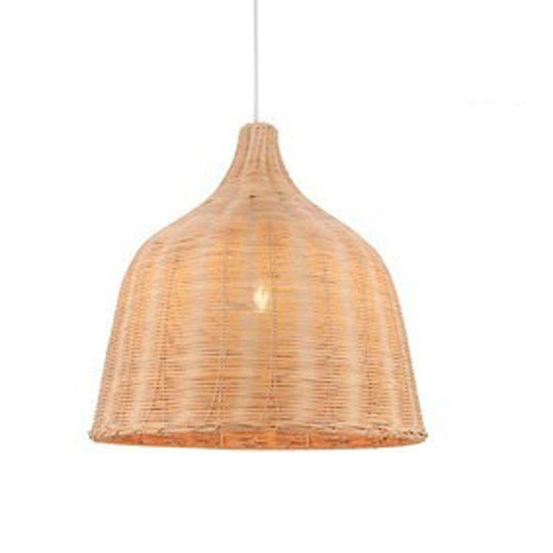 藤艺田园创意灯餐厅吧台客厅程书房咖啡厅茶工酒店名宿编竹吊楼灯,家装灯饰光源,智能吊灯,淘宝优惠券,粉丝福利购,淘宝优惠卷