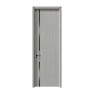 秋季新品简约实木复合入户门工程碳晶木门卧室门实木门