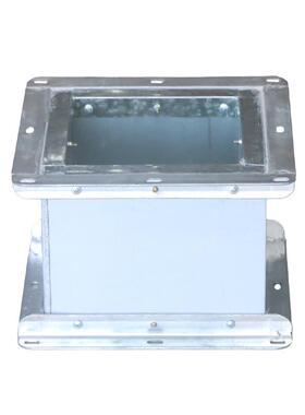 工厂货钢面镁质烟风管消防排烟耐火管风彩钢板复合防排火风源管