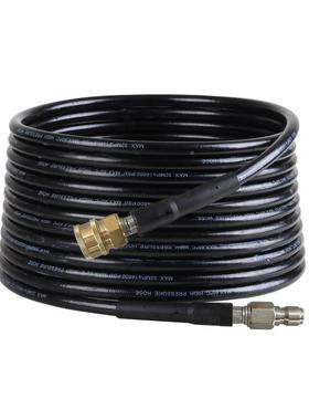 热4销3/8快V插头胶管耐压0MP接A高压洗车水UIK管黑色PC软管