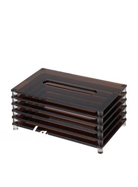 客茶几餐厅吧售楼部别墅书房饰卧室无纸巾架抽纸厅巾盒台软装品摆