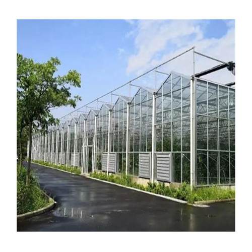 玻璃连栋大棚蔬菜大棚现代化生态餐厅大棚钢管骨架智能玻璃温室