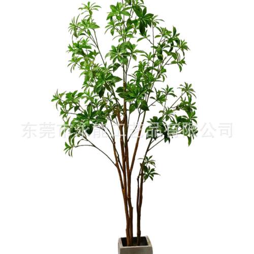 北欧客风仿本钟真植物马醉木室内厅装饰YN626落地仿真绿植盆栽日