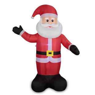 圣诞充气气模节圣诞老人ED发光PNM户外假日饰庭院L派对装 摆件